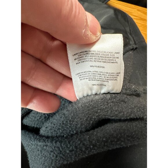 Columbia Black Full-Zip Fleece Jacket Warm Outerwear Men's Size XL - Picture 8 of 9